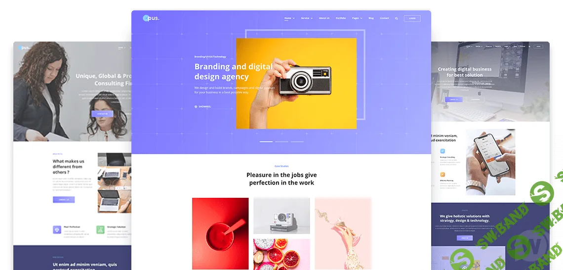 [joomshaper] JS Opus v1.1 - шаблон креативного агентства Joomla