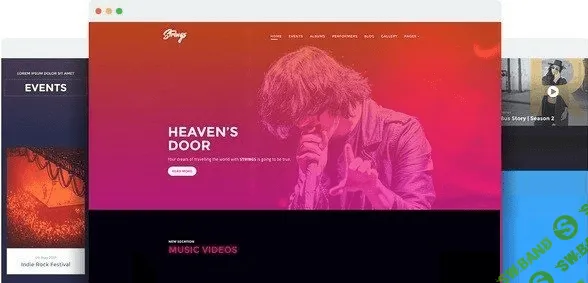 [JS Strings v1.0] Музыкальный шаблон для Joomla