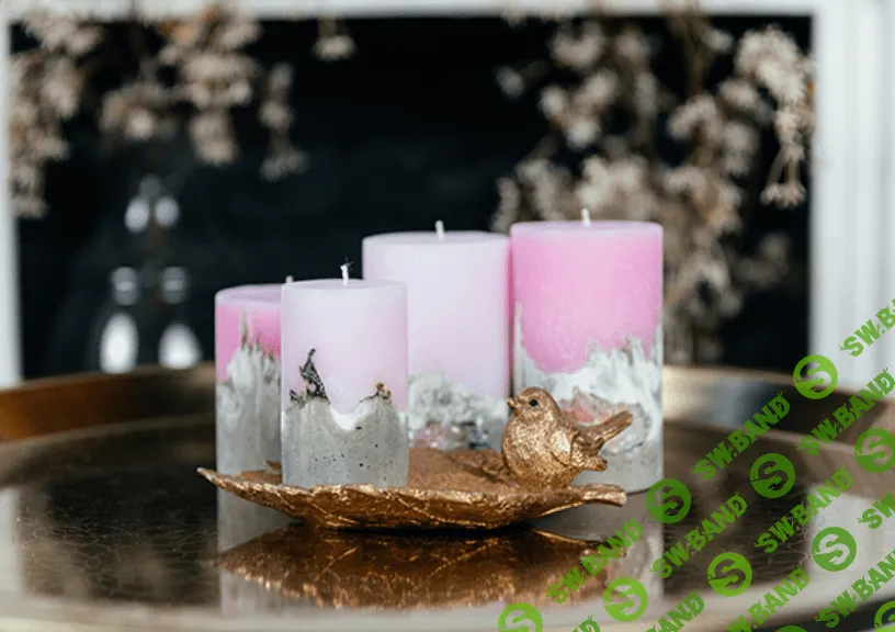 [Юлия Гарипова] Курс по созданию бетонных свечей (2023)