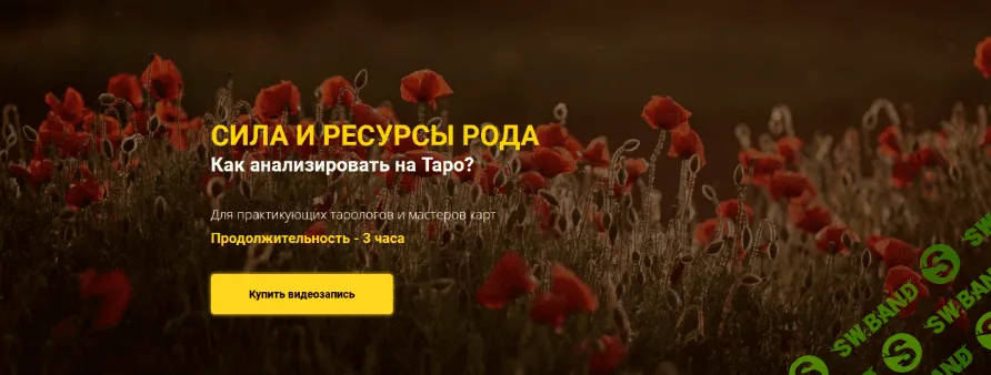 [Юлия Гохнадель] Сила и ресурсы Рода. Как анализировать на Таро (2022)