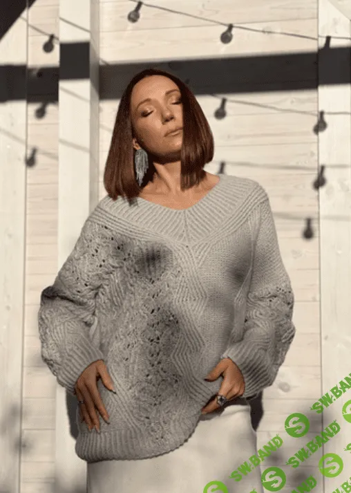 [Юлия Имукина] Мастер-класс по вязанию пуловера «Север» (2023)