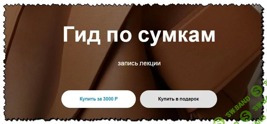 [Юлия Катькало] Гид по сумкам - 2020