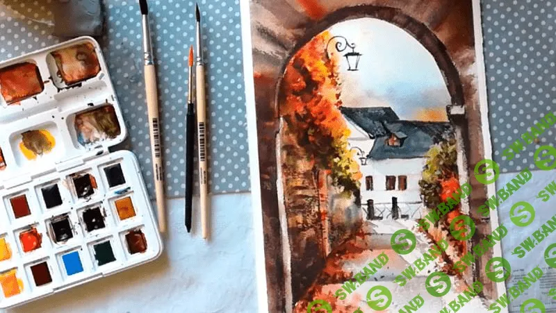 [Юлия Степашкина] Летняя арка в Провансе