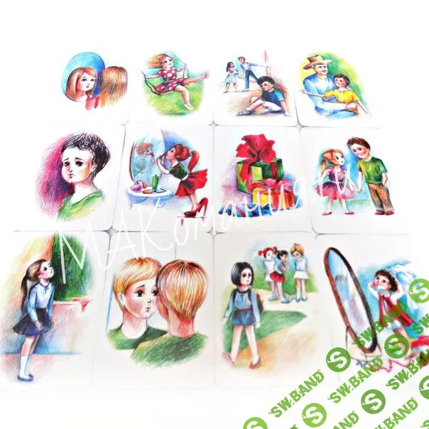 [Юлия Святенко] Метафорические ассоциативные карты "Childhood"