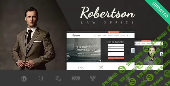 Юридическая тема для сайта - Law Office