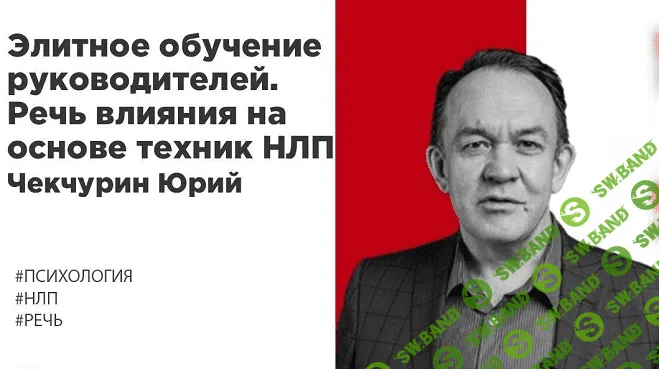 [Юрий Чекчурин] Элитное обучение руководителей. Речь влияния на основе техник НЛП (2019)