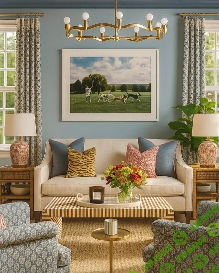 Как работать в современных интерьерах с элементами классики [Ирина Шульгина]