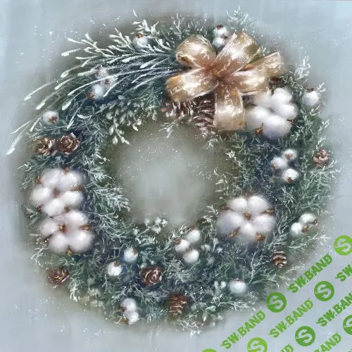 [kalachevaschool (И.Артоманова)] МК Рождественский венок (2022)