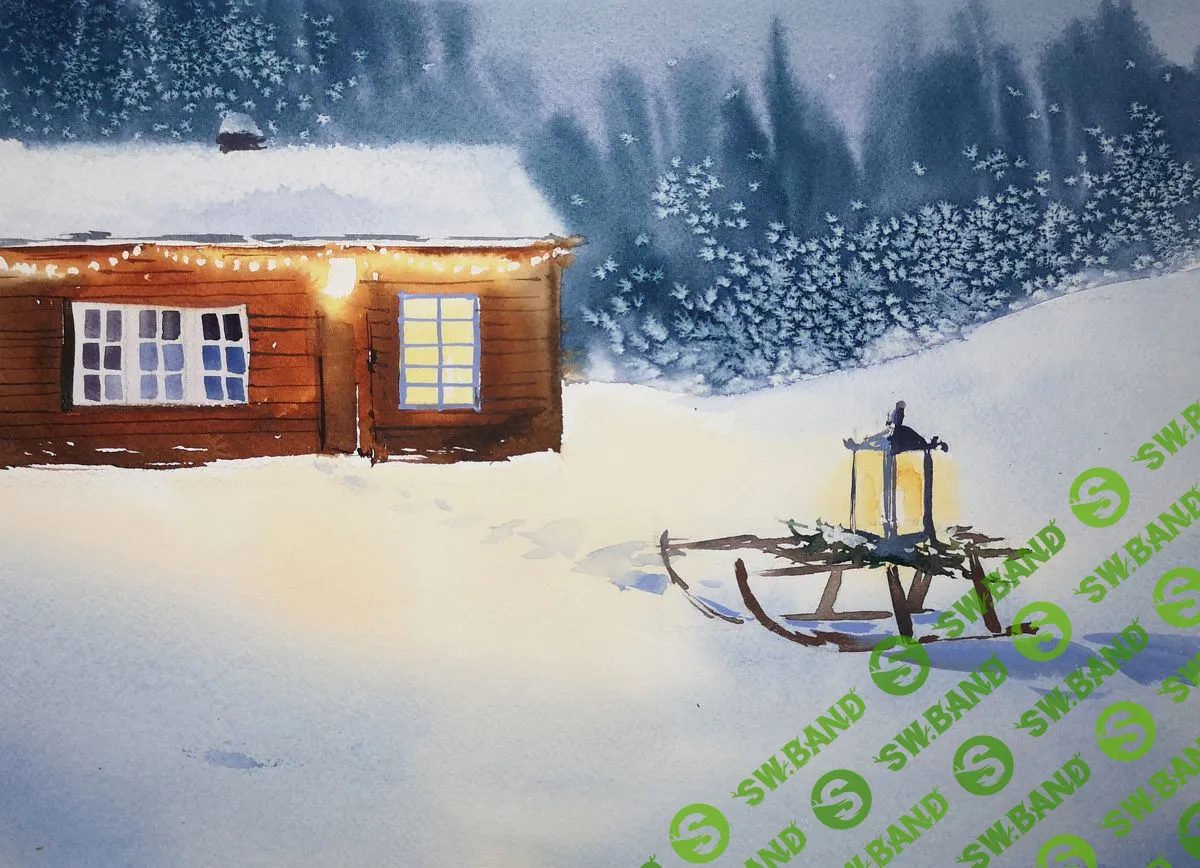 [KalachevaSchool (Н.Лобуз)] МК Скандинавский домик (2020)