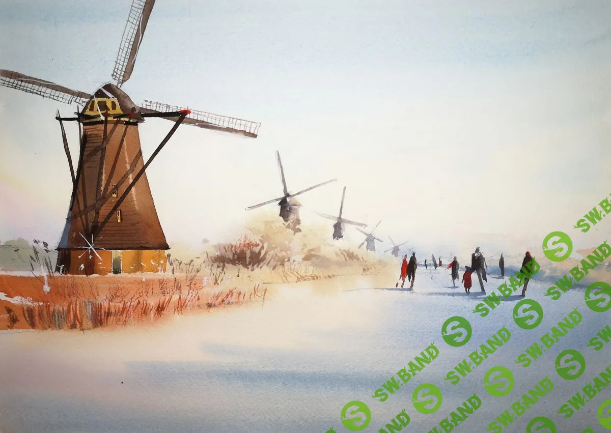 [KalachevaSchool (Н.Логбуз)] МК Голландские мельницы