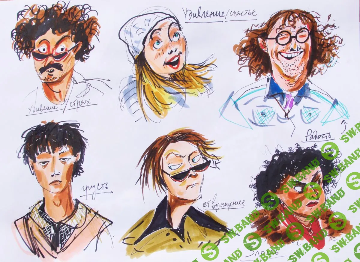 [KalachevaSchool] Хелло, сити! Онлайн-курс по эмоциональной иллюстрации (2019)