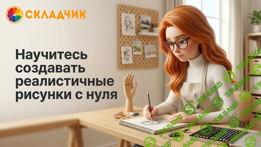 Карандашный рисунок [TutorPlace] [Елена Блохина]
