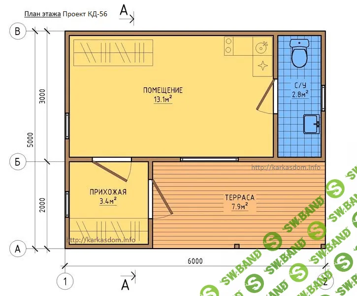 [karkasdom] Каркасный дом, бытовка для строительства своими руками (2021)