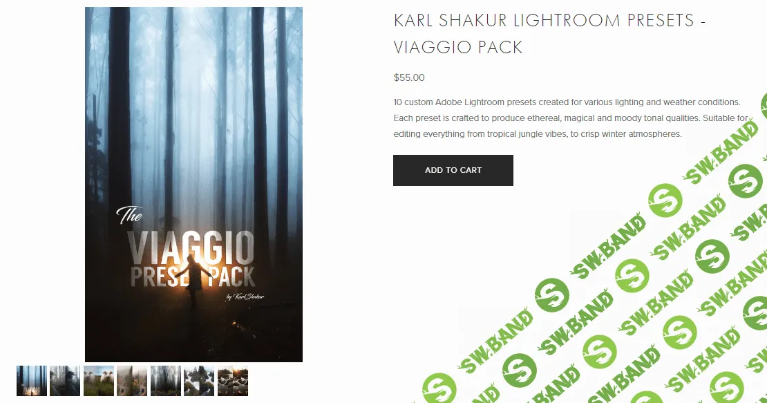 [Karl Shakur] Lightroom Presets - Viaggio Pack (2020)