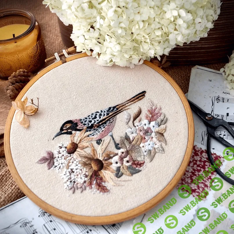 [Kate embroidery art] В тени цветов (2023)