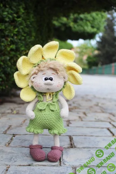 [Kb_loveknitting, Екатерина Борисова] Кукла Цветочек (2026)