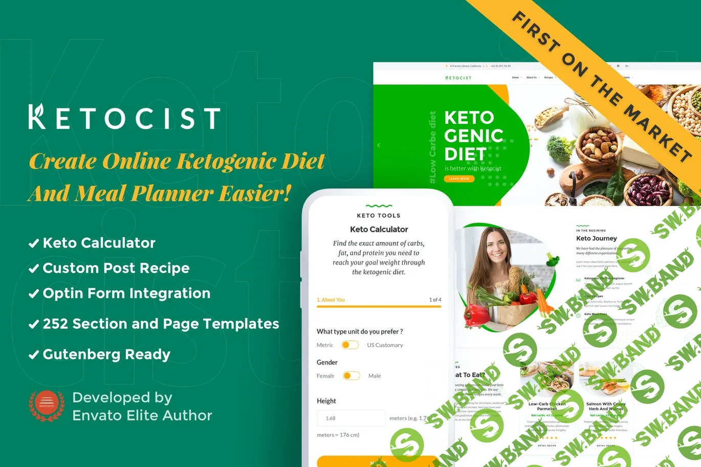 Ketocist - Keto Diet WordPress Theme