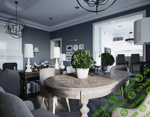 [Кирилл Атмачиди] Сцена Corona Render