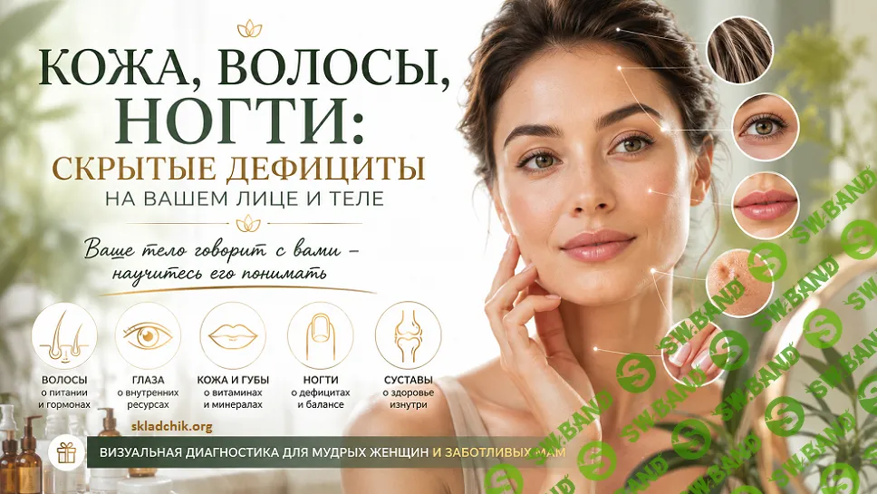 Кожа, волосы, ногти: скрытые дефициты на вашем лице и теле [Алена Лебедева]