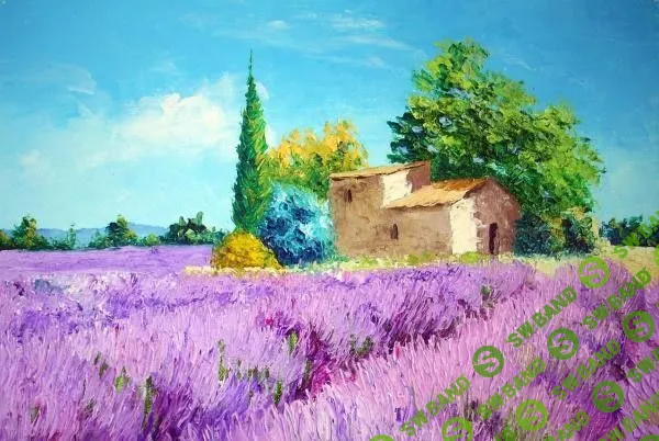 [Краева Дарья] Прованский пейзаж