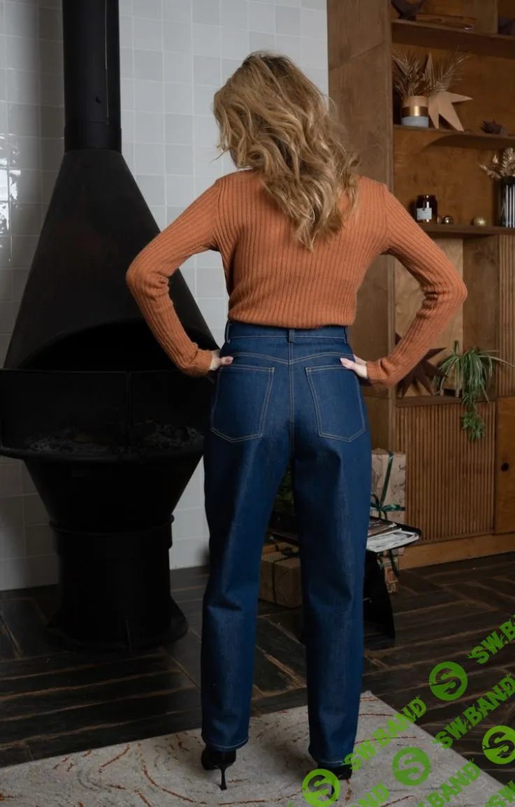 [Кристина Юсупова] Джинсы Мom Elisha C. Размер 42-52. Рост 162-166 (2023)