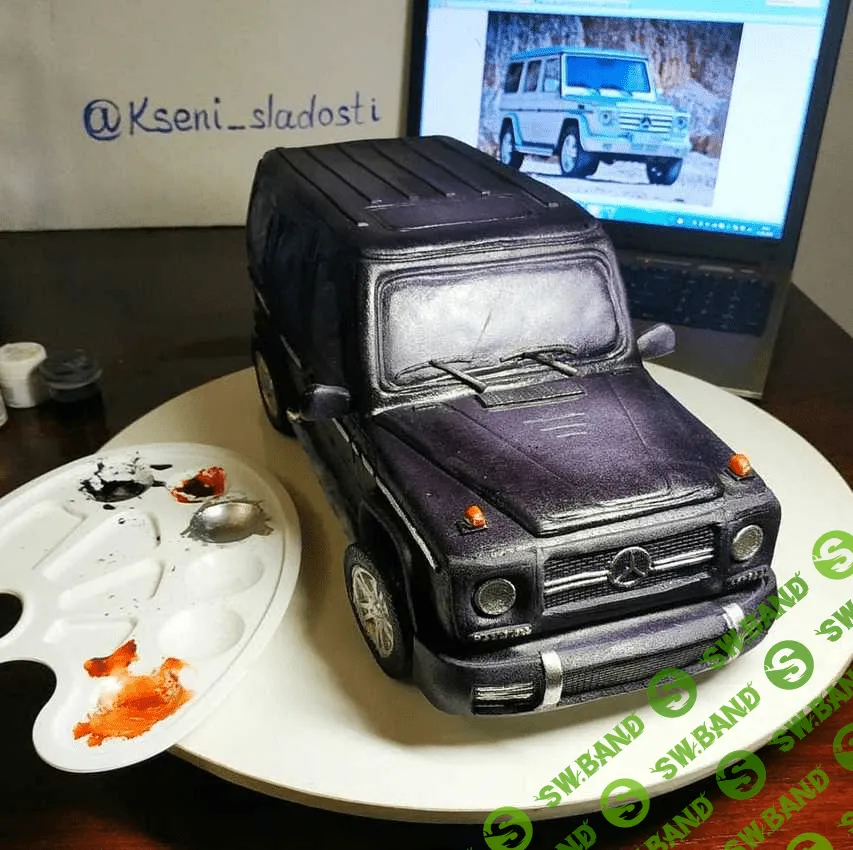 [Ксения Енакиевская] Торт Машина