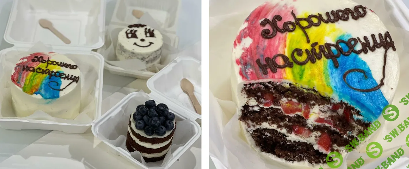 [Ксения Лобачева] Марафон по приготовлению бенто-тортов