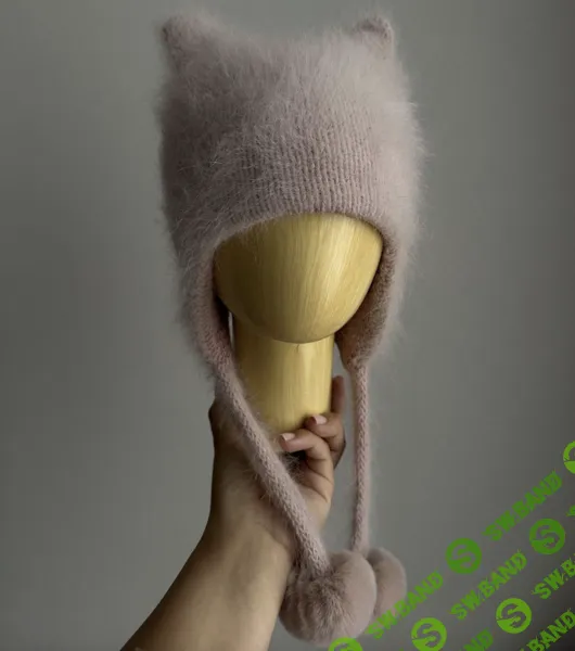 [Ксения Маликова] Шапка Cat hat (2025)