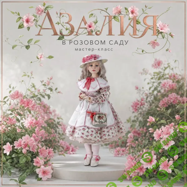 [Куклы] Азалия в розовом саду [Татьяна Кибардина]