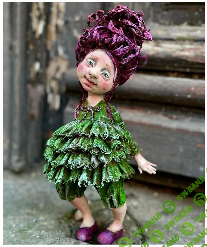 [Куклы] Чертополошка [Ольга Норвилиене]
