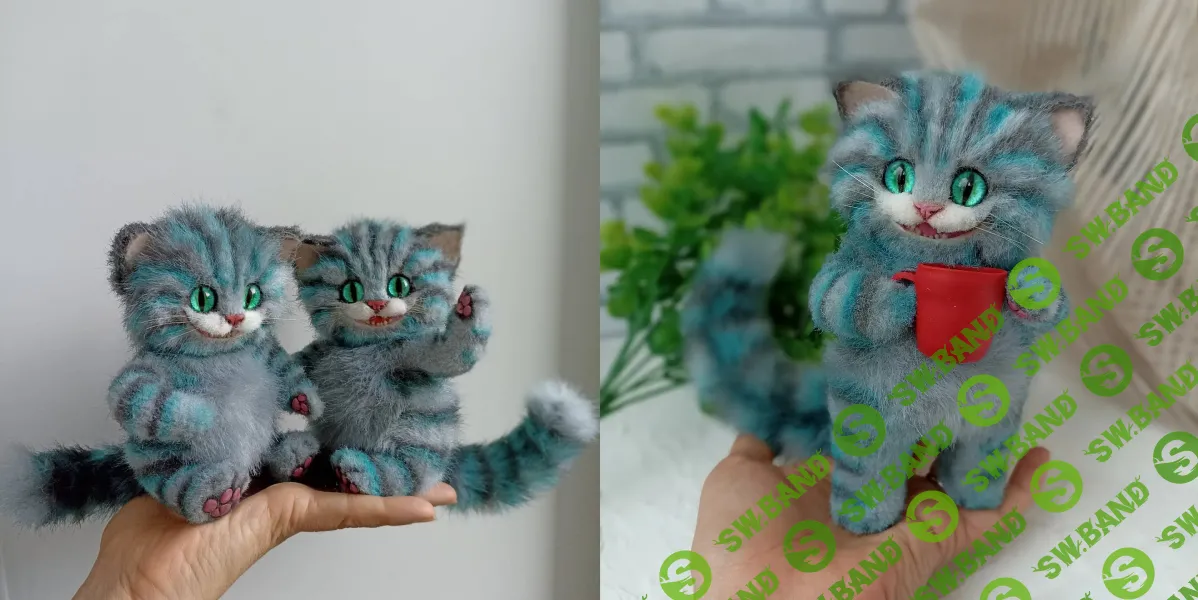 [Куклы] Чеширский кот [Лилия Сиразова]