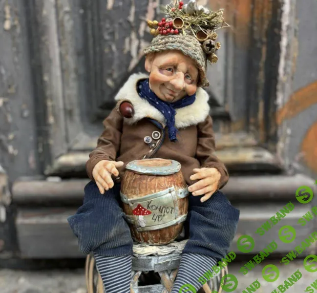 [Куклы] Дядя Фима для тёти Симы [Ольга Норвилиене]