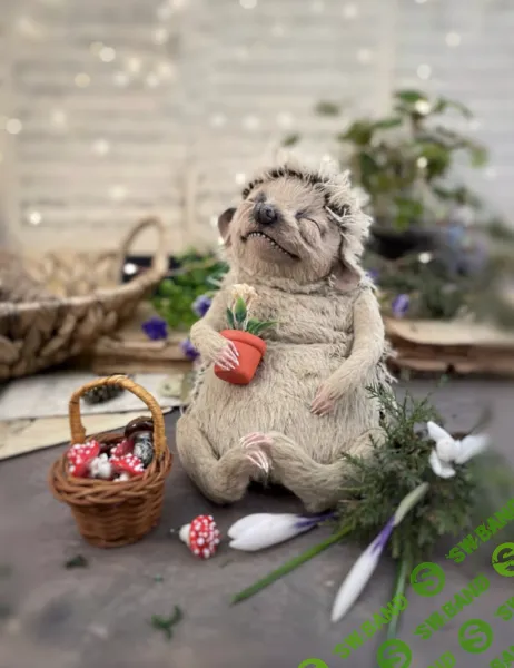 [Куклы] Ёжик [Баканова Татьяна]