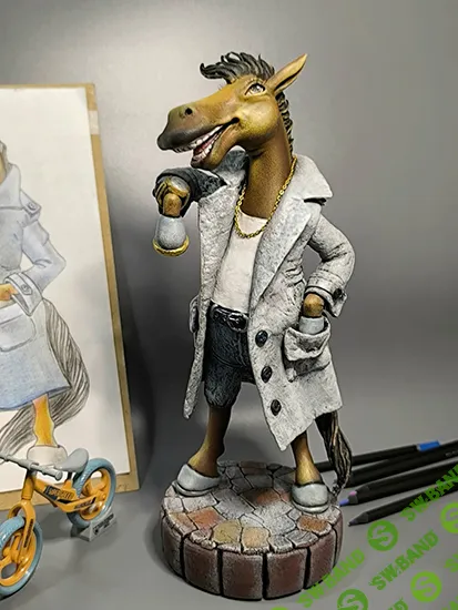 [Куклы] Конь в пальто [Марина Колпахчьян]