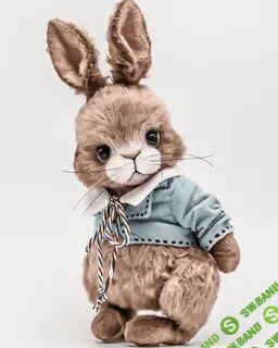 [Куклы] Милый маленький кролик [Ольга Потапова]