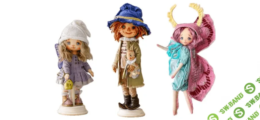 [Куклы] Сошьем трех кукол. Свет в доме [Евгения Горланова]