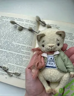 [Куклы] Тедди Кот в пиджаке [Татьяна Лысенко]