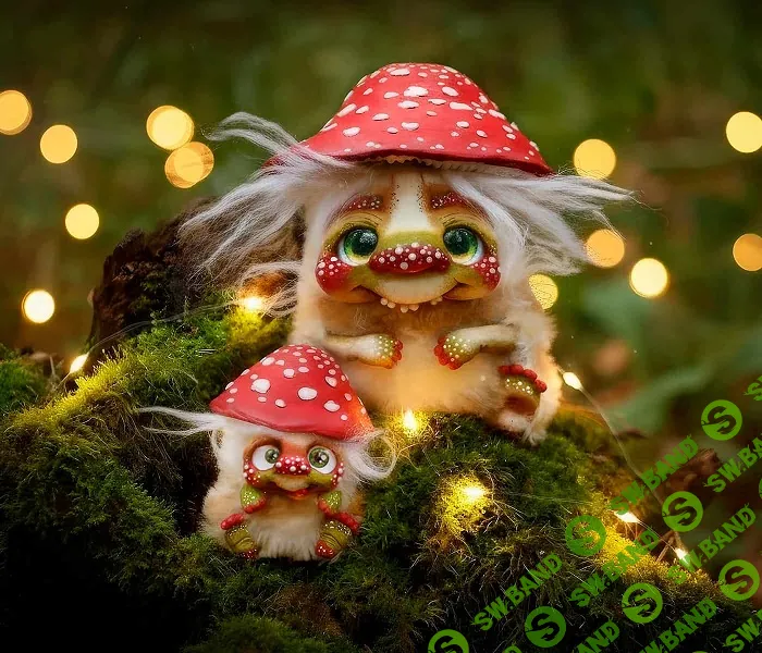 [Куклы] Волшебные грибочки [Тариф Творим вместе] [Анастасия Астафьева]