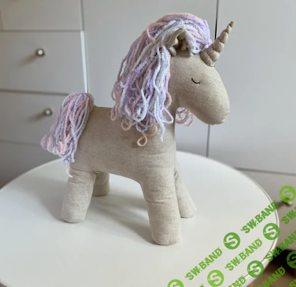 [Куклы] Выкройка единорога Тинки с мастер-классом по пошиву [Gala Palle] [Елена Павленко]