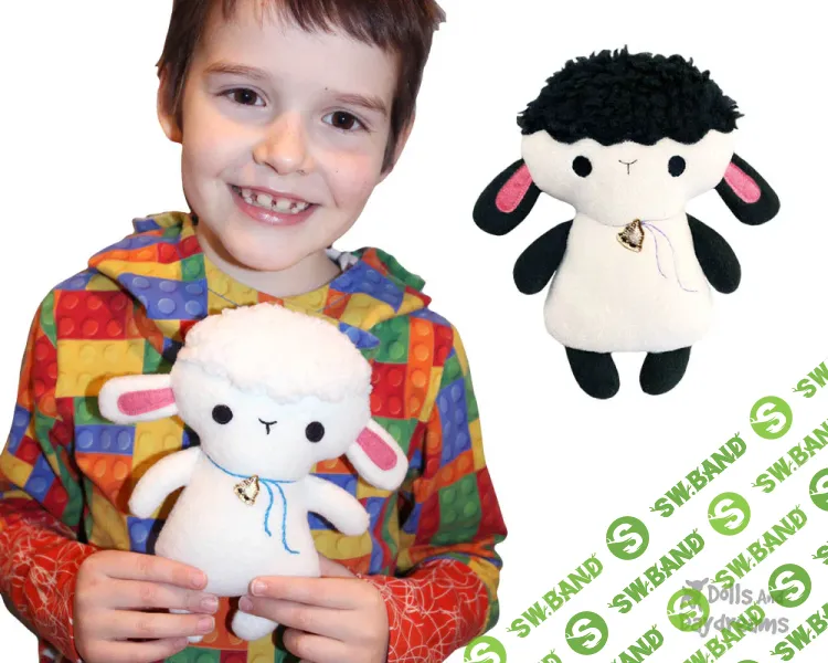 [Куклы] Выкройка крошечного ягненка [Dolls And Daydreams]