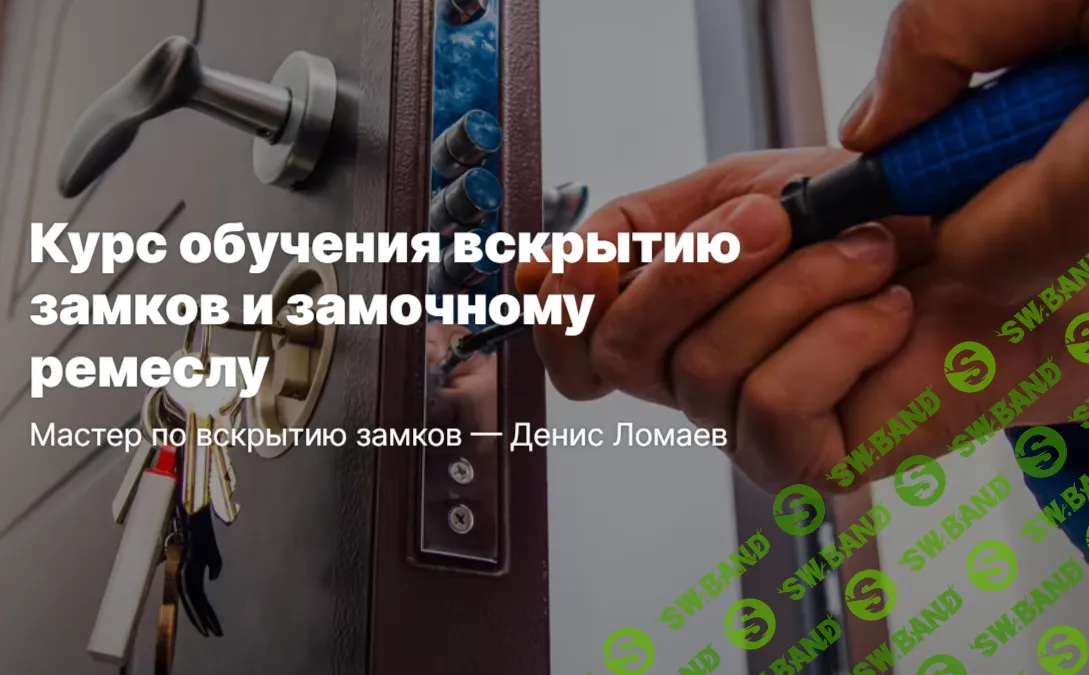 Курс обучения вскрытию замков и замочному ремеслу [Мастера замков] [Денис Ломаев]