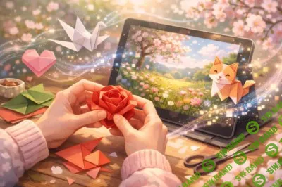 курс "Весенний букет идей: творчество с цифровым помощником" [Страна Мастеров] [Татьяна Проснякова, Лариса Лунева]