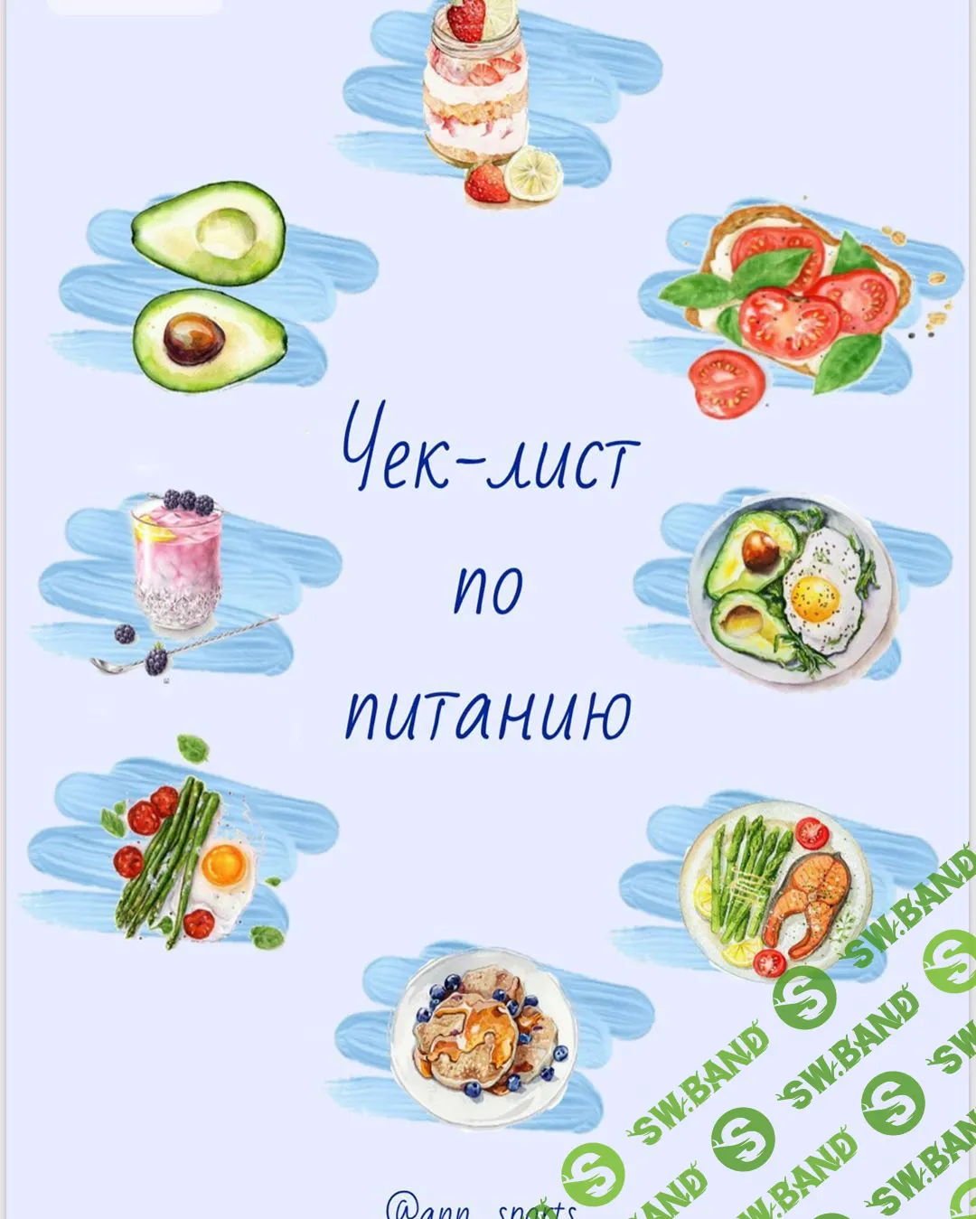 [Kurs_annsports] Чек-лист по питанию (2019)