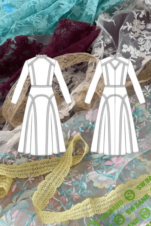 [La forme] [Шитье] Мастер-класс по пошиву Платья 0457 из кружева (2022)