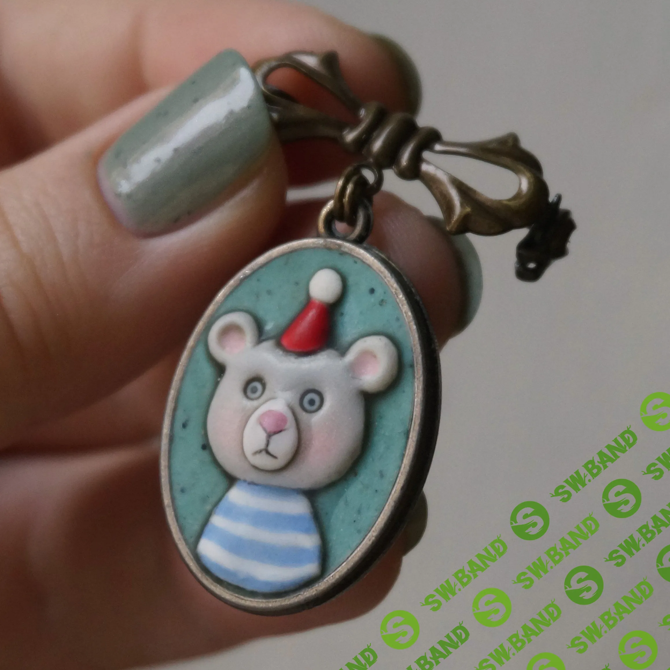 [Лампоцех] Брошка-орден с мишкой (2023)