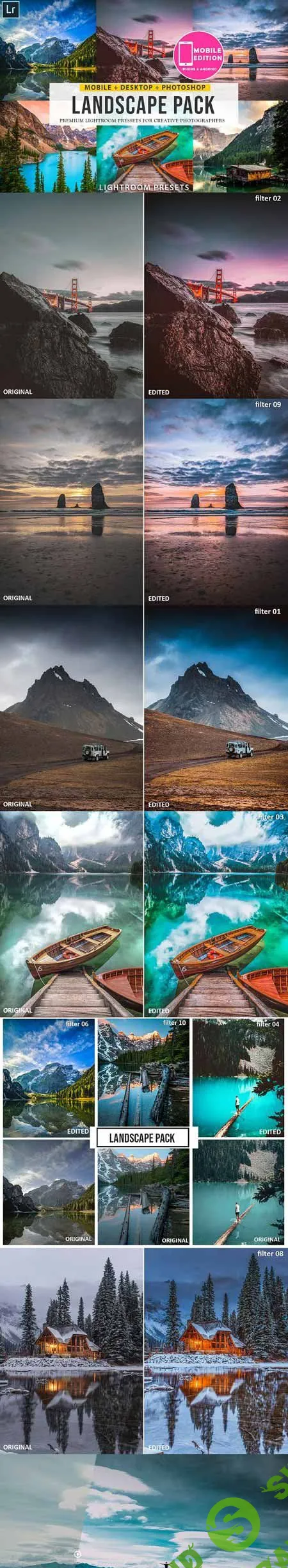 Landscape Lightroom presets