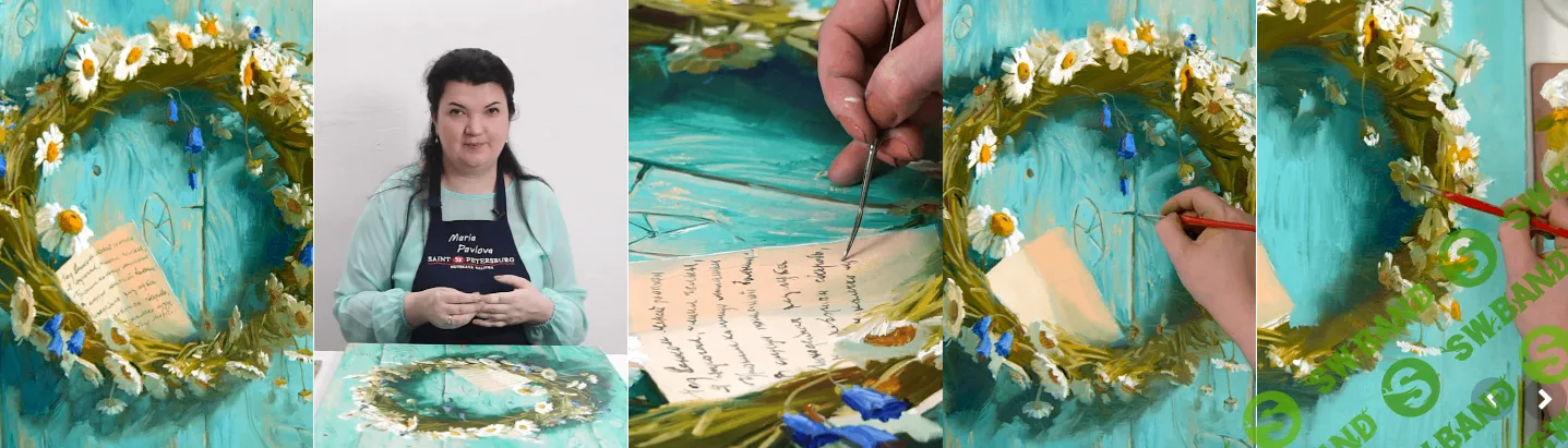 [lectoroom] Цветочный венок маслом (2024)