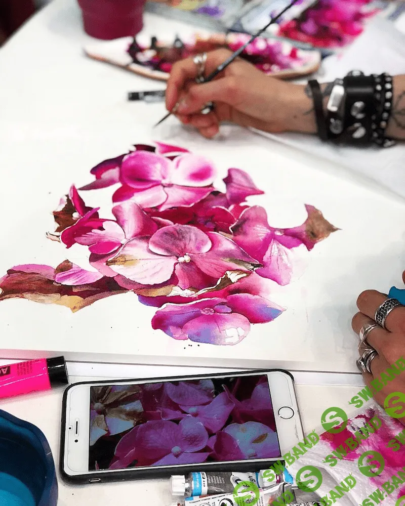 [lectoroom] [Юлия Барминова] Цветочный марафон: Розовый • Фиолетовый • Красный. (2021)