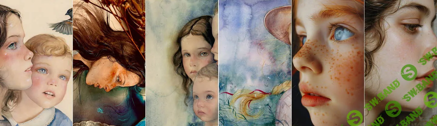 [lectoroom] Рисуем портрет в профиль в акварельной технике (2024)