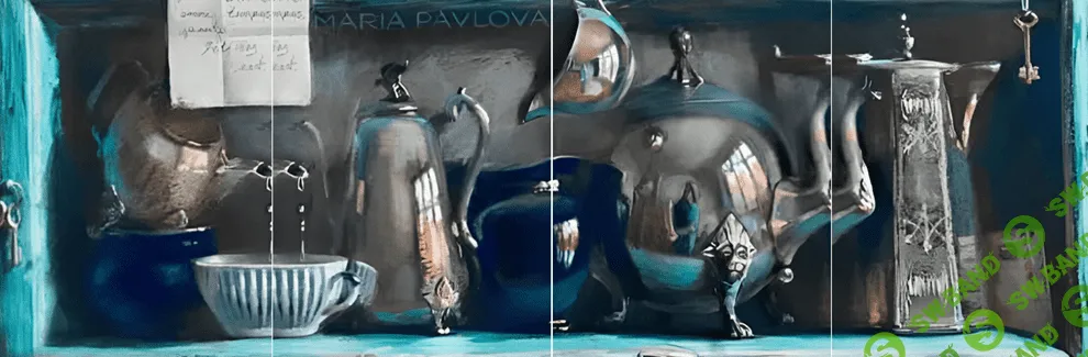 [Лекторум] Волшебство прошлого. Старинные чайники пастелью (2024)